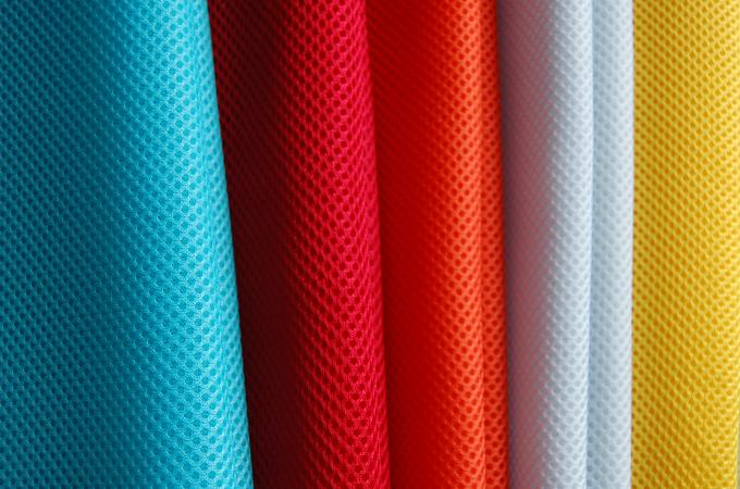 Tessuto a maglia di poliestere di 3 mm 100 tessuto a maglia a maglia a maglia a maglia a maglia a maglia a maglia per scarpe 1