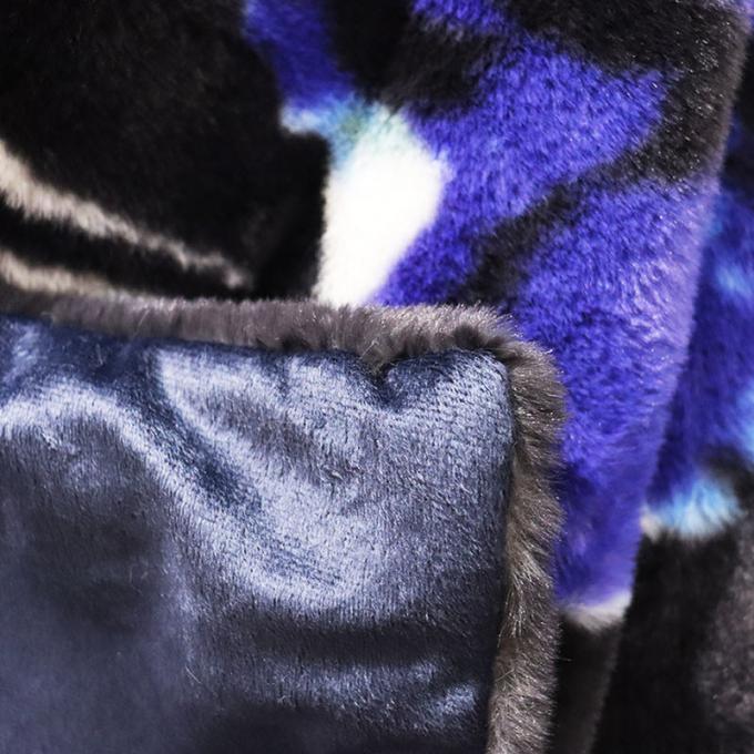 Soft Stile False Pelliccia Lancia Coperta Luxury Caldo Corallo Peso Coperta Piegate 6