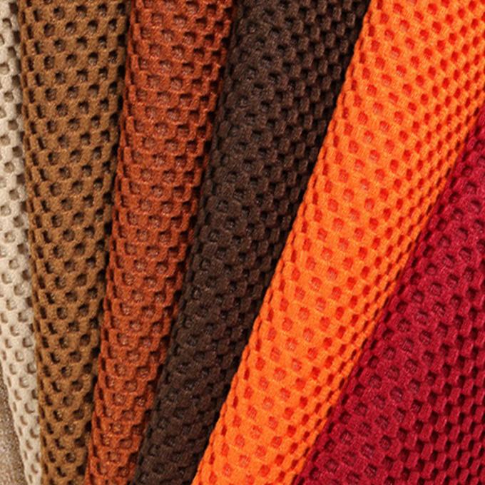 3 mm Materiale a maglia ad aria altamente resistente Tessuto a maglia ad aria antimicrobica 6