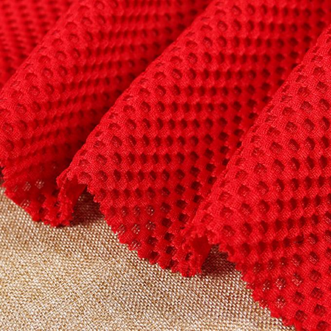 3 mm Materiale a maglia ad aria altamente resistente Tessuto a maglia ad aria antimicrobica 7
