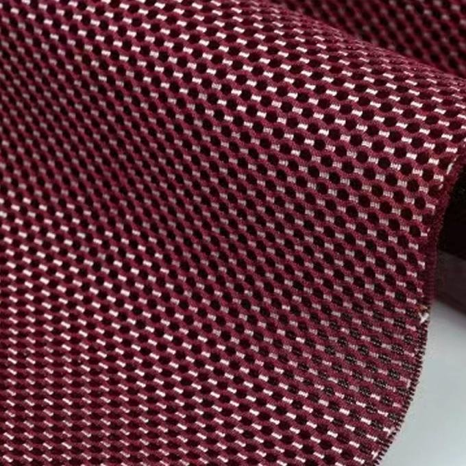 320 - 400GSM Materiale a maglia 3D Materiale a maglia di poliestere per bagagli in tuta 0