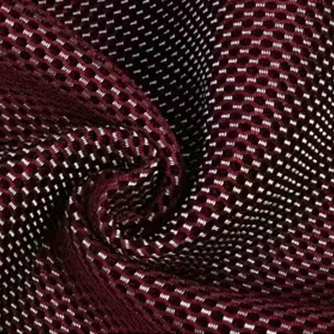 320 - 400GSM Materiale a maglia 3D Materiale a maglia di poliestere per bagagli in tuta 2