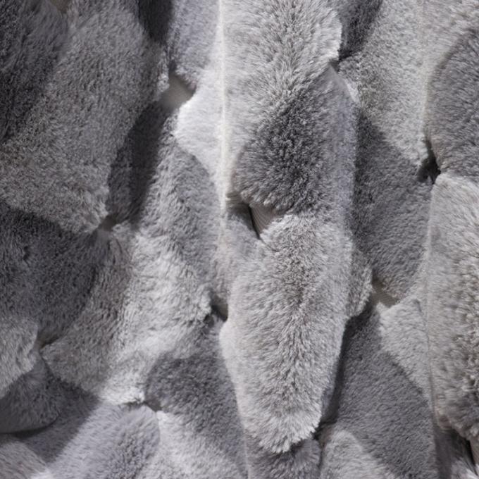 Poliestere Leggero Corallina Fleece Copertina Falsa Pelle Copertina Per Inverno 320gm 3