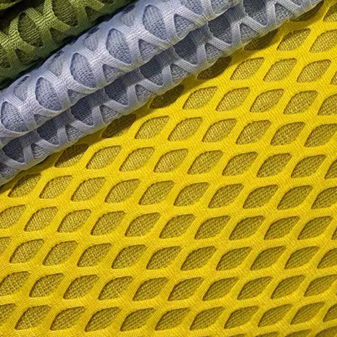 2 mm Materiale a maglia aria traspirante Strettabile 100% tessuto a maglia aria poliestere 0