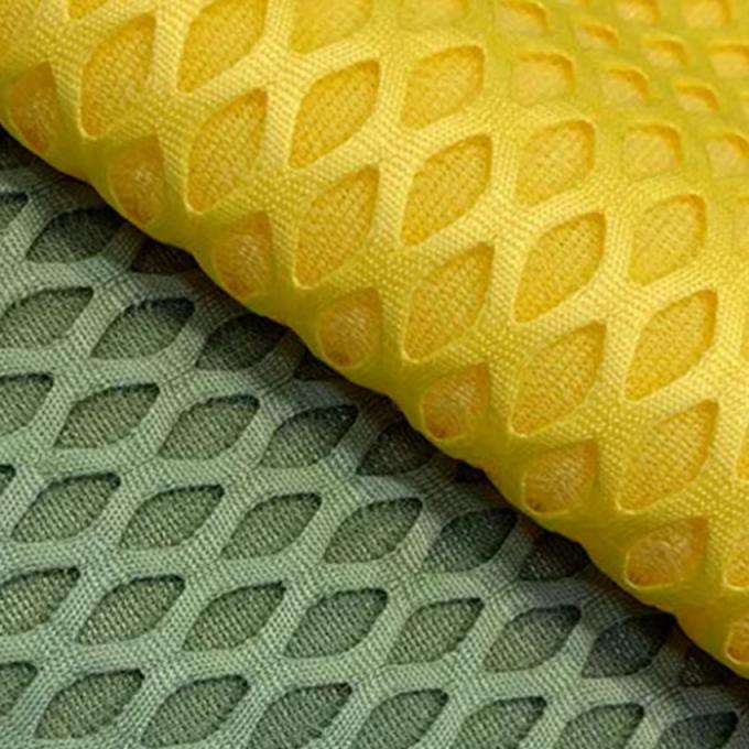 2 mm Materiale a maglia aria traspirante Strettabile 100% tessuto a maglia aria poliestere 2