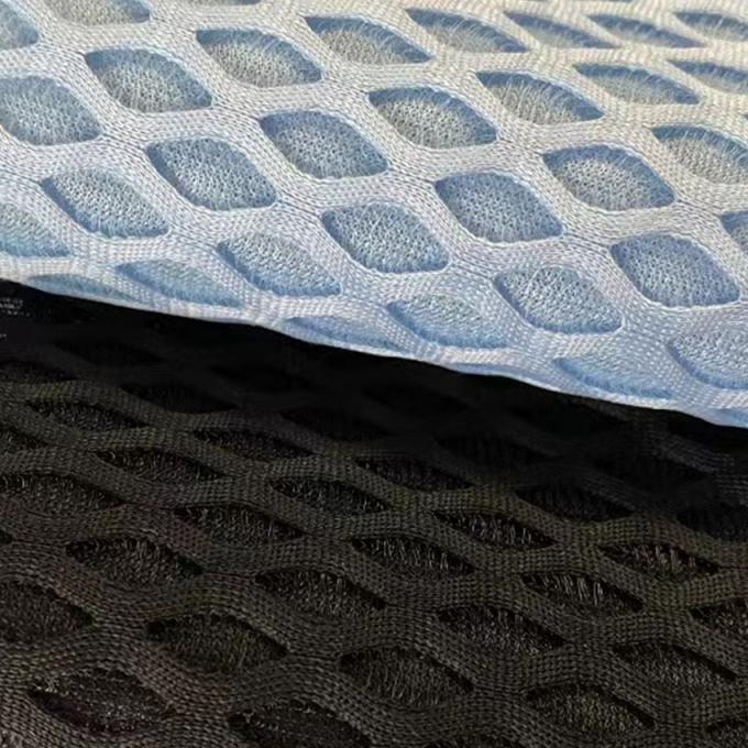 2 mm Materiale a maglia aria traspirante Strettabile 100% tessuto a maglia aria poliestere 3