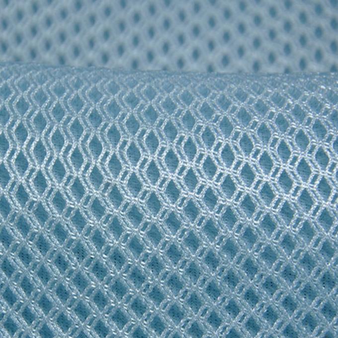 100% poliestere resistente alla rottura 3D Space Mesh Airmesh Materiale di maglia traspirante 0