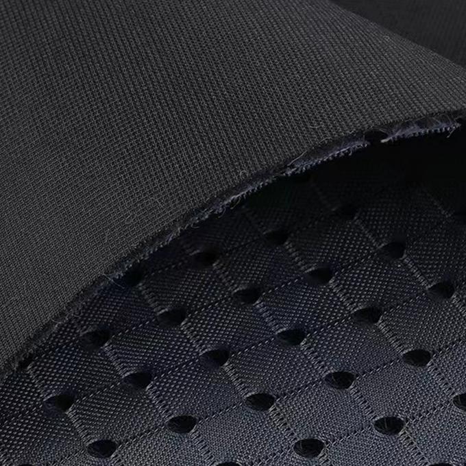 3mm 3d Spacer Fabric 50in To 60in Nero Colorato Filato Respirante Materiale di Maglia 0