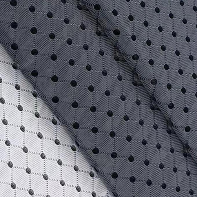 3mm 3d Spacer Fabric 50in To 60in Nero Colorato Filato Respirante Materiale di Maglia 3