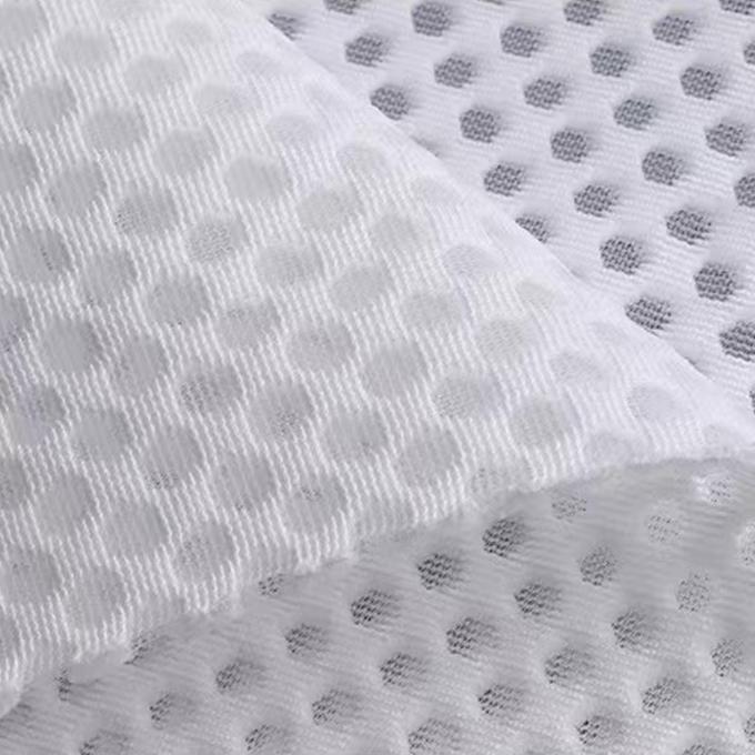 Tessuto a maglia 3D traspirante a maglia in poliestere tessuto a maglia d'aria Alta flessibilità per scarpe 1