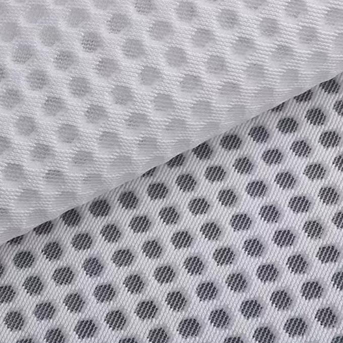 Tessuto a maglia 3D traspirante a maglia in poliestere tessuto a maglia d'aria Alta flessibilità per scarpe 2