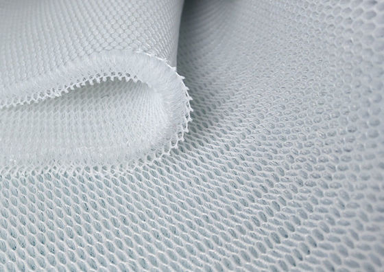 Good price Memoria 4mm 3D Mesh Materiale Polyester Mesh Tessuto altamente traspirante in linea