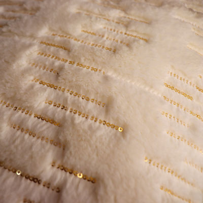 Good price Stylish False Fur Throw Blanket Non usa e getta di lusso ricamato Minky Throw Coperte in linea