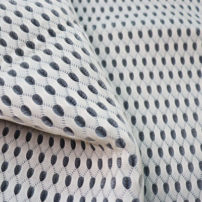 Good price 3mm 3d Spacer Fabric 50in To 60in Nero Colorato Filato Respirante Materiale di Maglia in linea