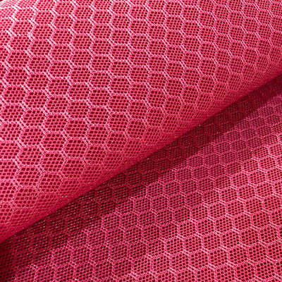 Good price 3mm Airmesh a maglia 250GSM Polyester Sport Mesh Tessuto a prova di lacrime per bagagli in linea