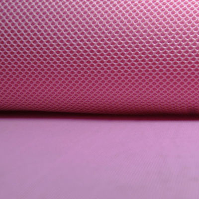 Good price 430gm Activewear Spacer Mesh Tessuto di poliestere ad assorbimento di umidità Tessuto di poliestere ad aria in linea