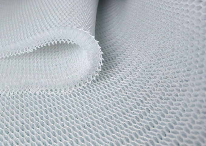 Memoria 4mm 3D Mesh Materiale Polyester Mesh Tessuto altamente traspirante 0