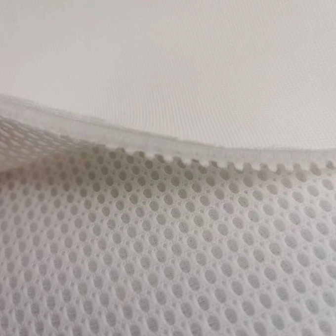 3D Warp Knitting Tessuto a maglia di poliestere traspirante 3mm 280gm Per unisex 4