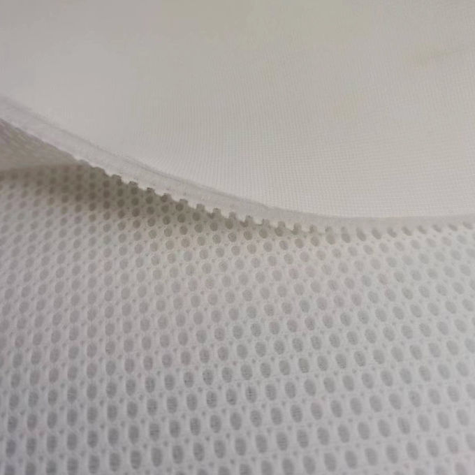 3D Warp Knitting Tessuto a maglia di poliestere traspirante 3mm 280gm Per unisex 3