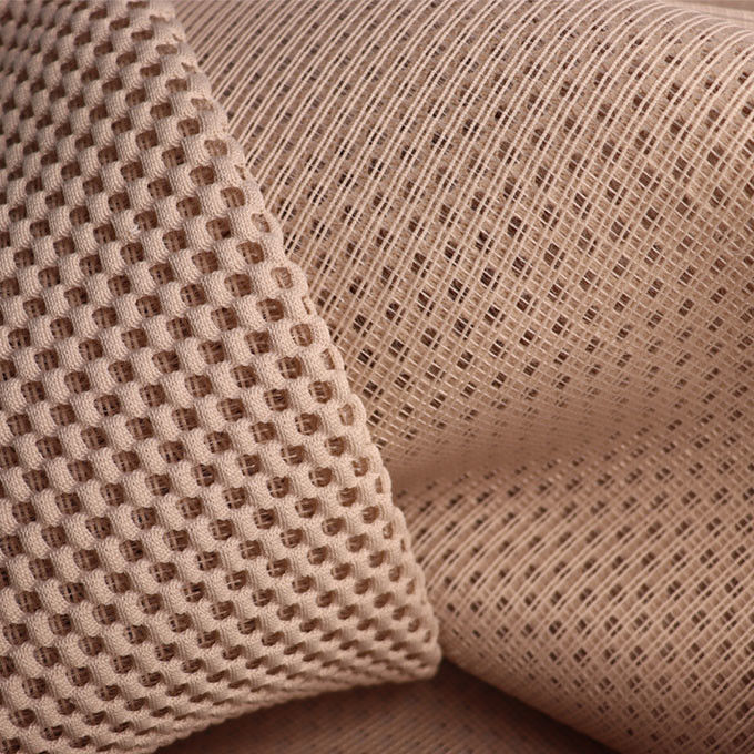 3 mm Materiale a maglia ad aria altamente resistente Tessuto a maglia ad aria antimicrobica 1