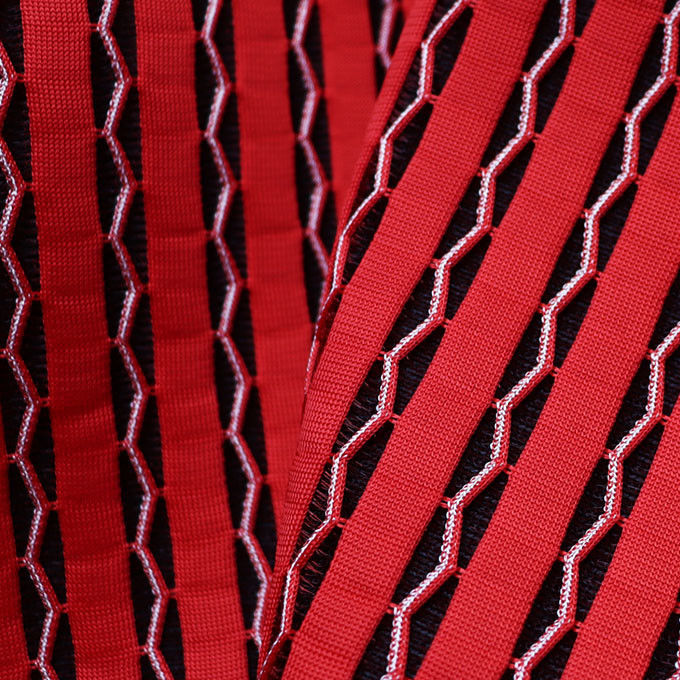 Sedile di schiena 450gm tessuto a maglia d'aria 100% tessuto a maglia di poliestere pesante 2