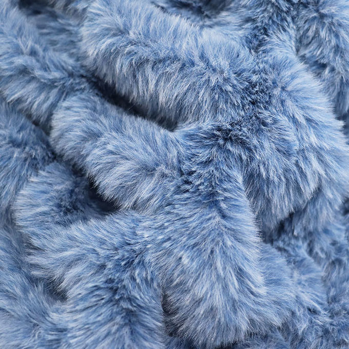 Fuoco a prova di fuoco False Fur Throw Blanket 100 Polyester Blanket Flame Retardant 3