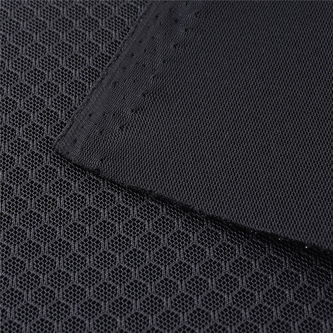 Materiale di maglia per aria traspirante maglia di poliestere riciclata 3mm 57in 400gm 1