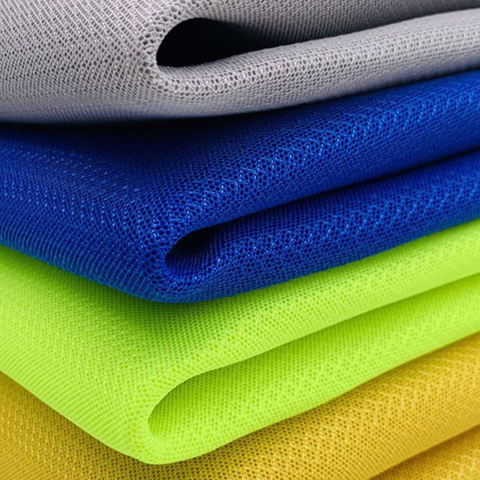 320GSM Tessuto a maglia 3D leggero Tessuto a maglia pneumatico in poliestere 58IN 3