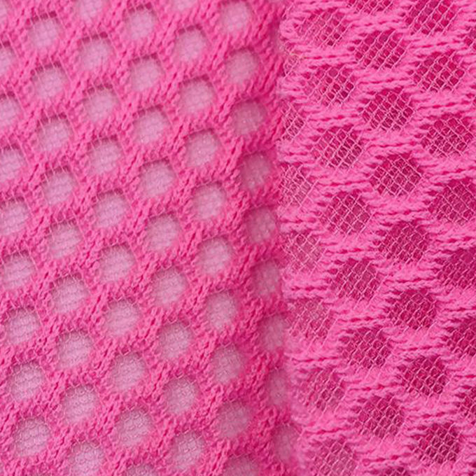 100% poliestere riciclata Poliestere a maglia a maglia Airmesh 3D Materiale a maglia 10