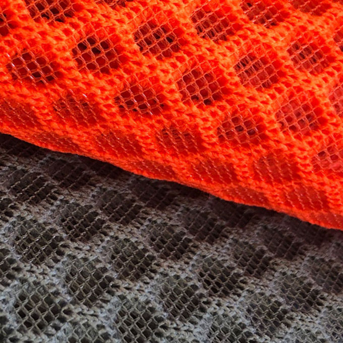 100% poliestere riciclata Poliestere a maglia a maglia Airmesh 3D Materiale a maglia 3