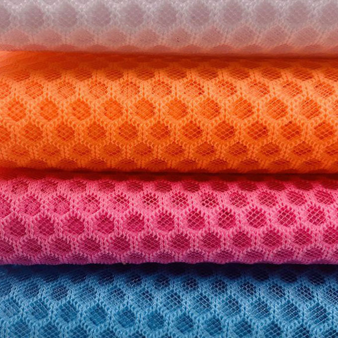100% poliestere riciclata Poliestere a maglia a maglia Airmesh 3D Materiale a maglia 4
