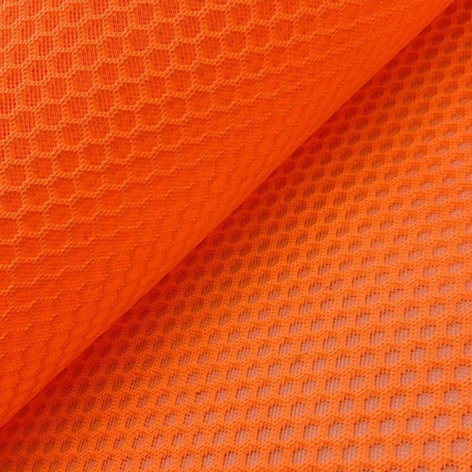 100% poliestere riciclata Poliestere a maglia a maglia Airmesh 3D Materiale a maglia 7