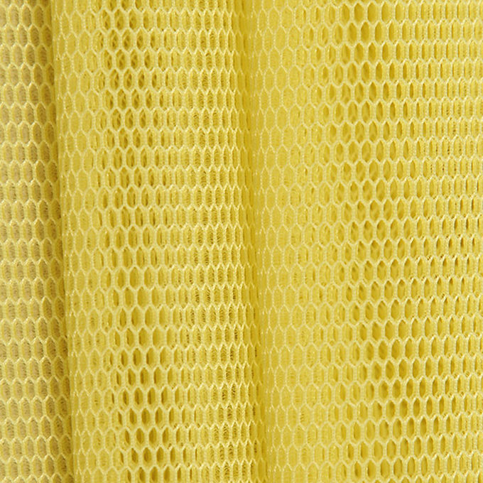 Memoria 4mm 3D Mesh Materiale Polyester Mesh Tessuto altamente traspirante 4