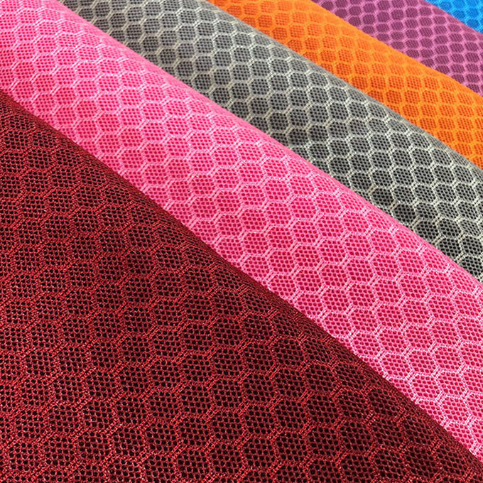 3mm Airmesh a maglia 250GSM Polyester Sport Mesh Tessuto a prova di lacrime per bagagli 2