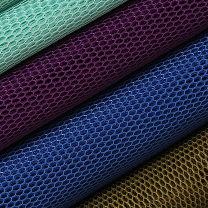 Memoria 4mm 3D Mesh Materiale Polyester Mesh Tessuto altamente traspirante 6