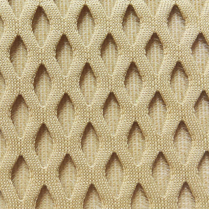 Tessuto a maglia sportiva in poliestere 100% traspirante tessuto a maglia 3D 10 mm - 20 mm 2
