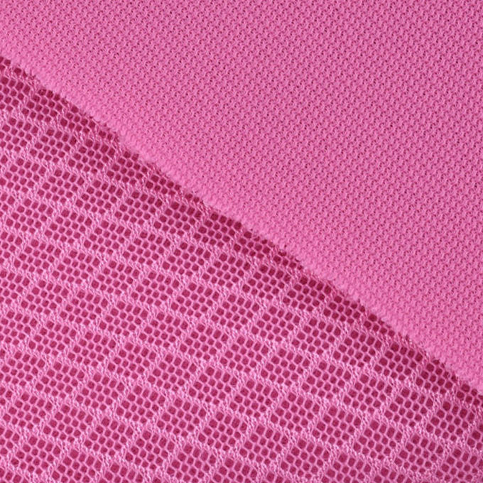 200×200 280gm 3D Spacer Mesh Polyester Athletic Mesh Fabric per migliorare l'estetica 2