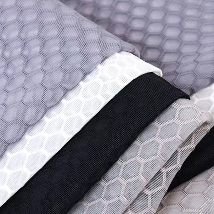 100 per cento 200gm tessuto di maglia di poliestere Airmesh tessuto traspirante di maglia di tessuto 4