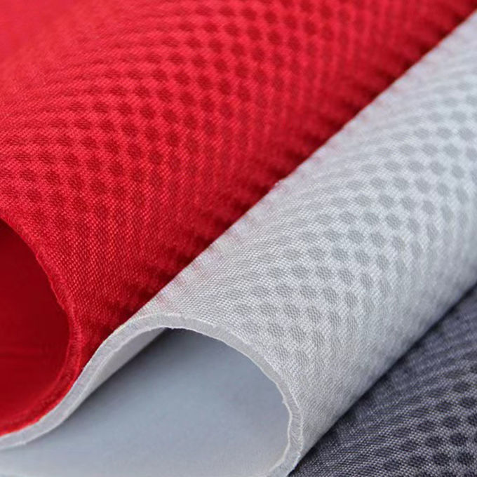 400GSM Tessuto a maglia a maglia Airmesh Tessuto a maglia 3D per scarpe 2