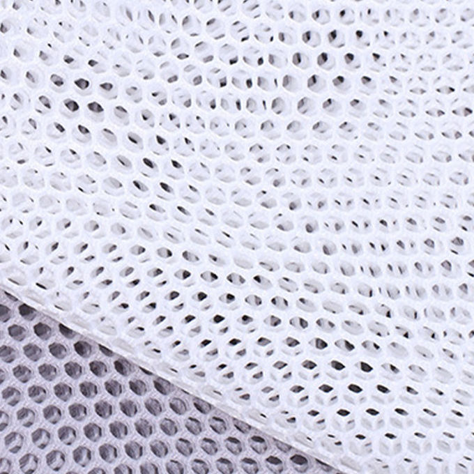 220gm resistente all'acqua Air Mesh tessuto a maglia 100 Polyester Mesh per Beding 5