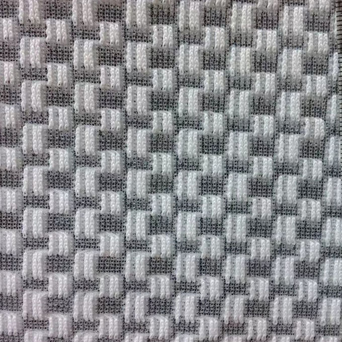 320gm Airmesh Materiale a maglia di poliestere a maglia a maglia traspirante Tessuto a maglia per materasso 1